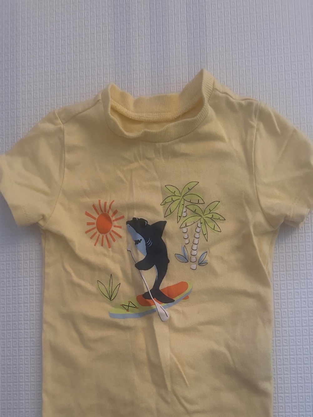 Pekkle Baby TShirt Shark graphic